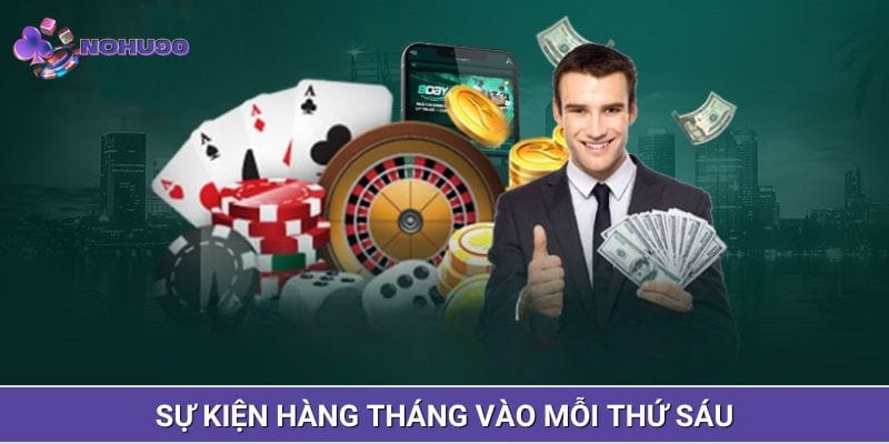 Ưu đãi quay số vào mỗi thứ Sáu Ưu đãi quay số vào mỗi thứ Sáu