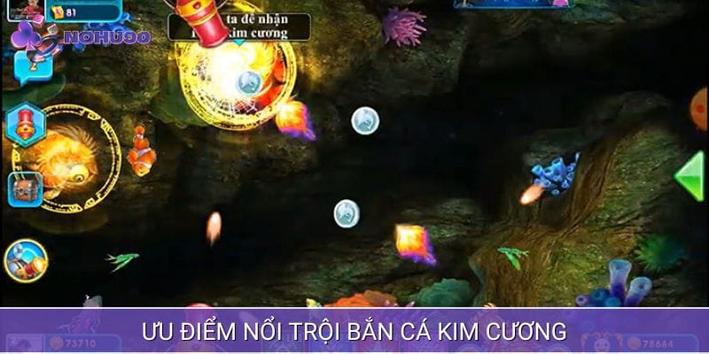 Ưu điểm tạo sức hút game kim cương săn cá Ưu điểm tạo sức hút game kim cương săn cá