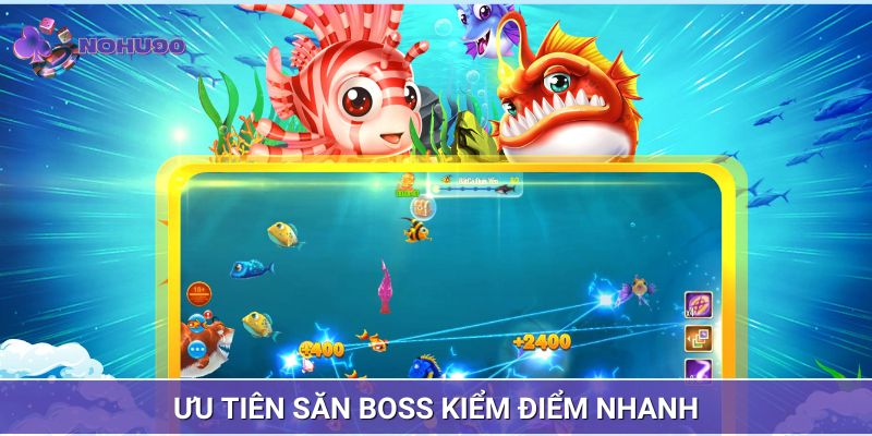 Săn boss trong game bắn cá MOD
