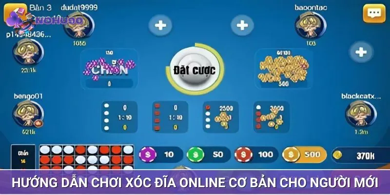 Hướng dẫn chơi để áp dụng bí quyết đánh xóc đĩa online chính xác